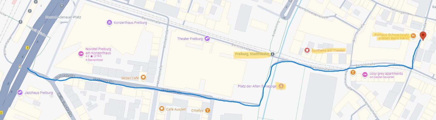 פרייבורג Hotel Am Rathaus מראה חיצוני תמונה
